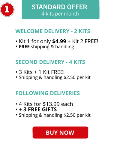 Standard Offer - 4 kits per month